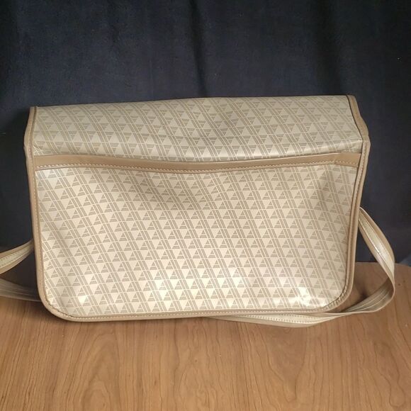 Vintage 1970s Large Vinyl Avon Rep Demo Sample Bag Satchel with Nail Enamel Case - Picture 5 of 14